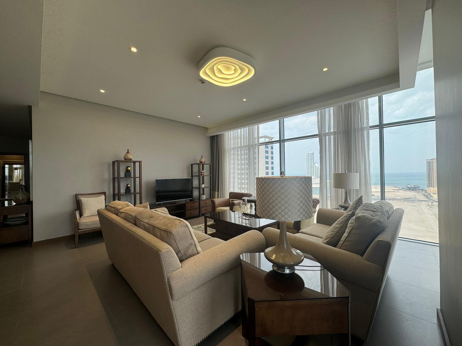 Sea-View Exclusive 2-Bedroom Apartment In The Center of Seef.