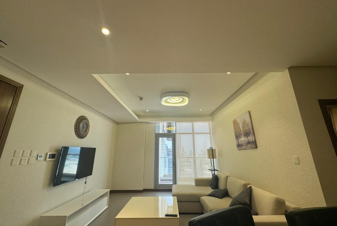 Sea-View Luxury 1-Bedroom Apartment In The Heart of Seef.