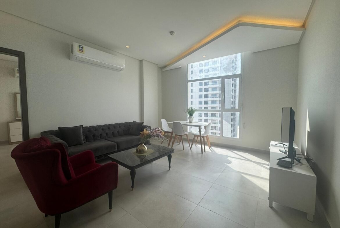 Luxury 1-Bedroom Apartment In The Heart of Mahooz.