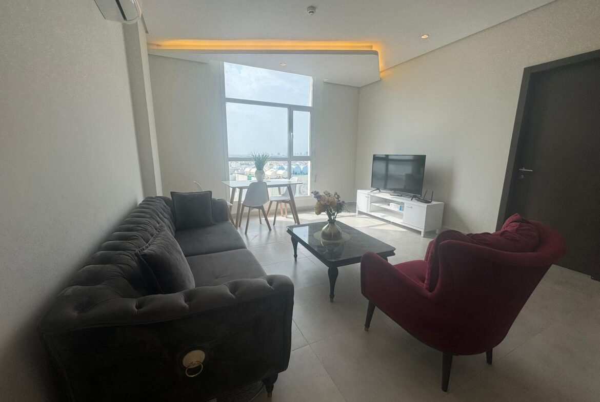 Luxury 1-Bedroom Apartment In The Heart of Mahooz.