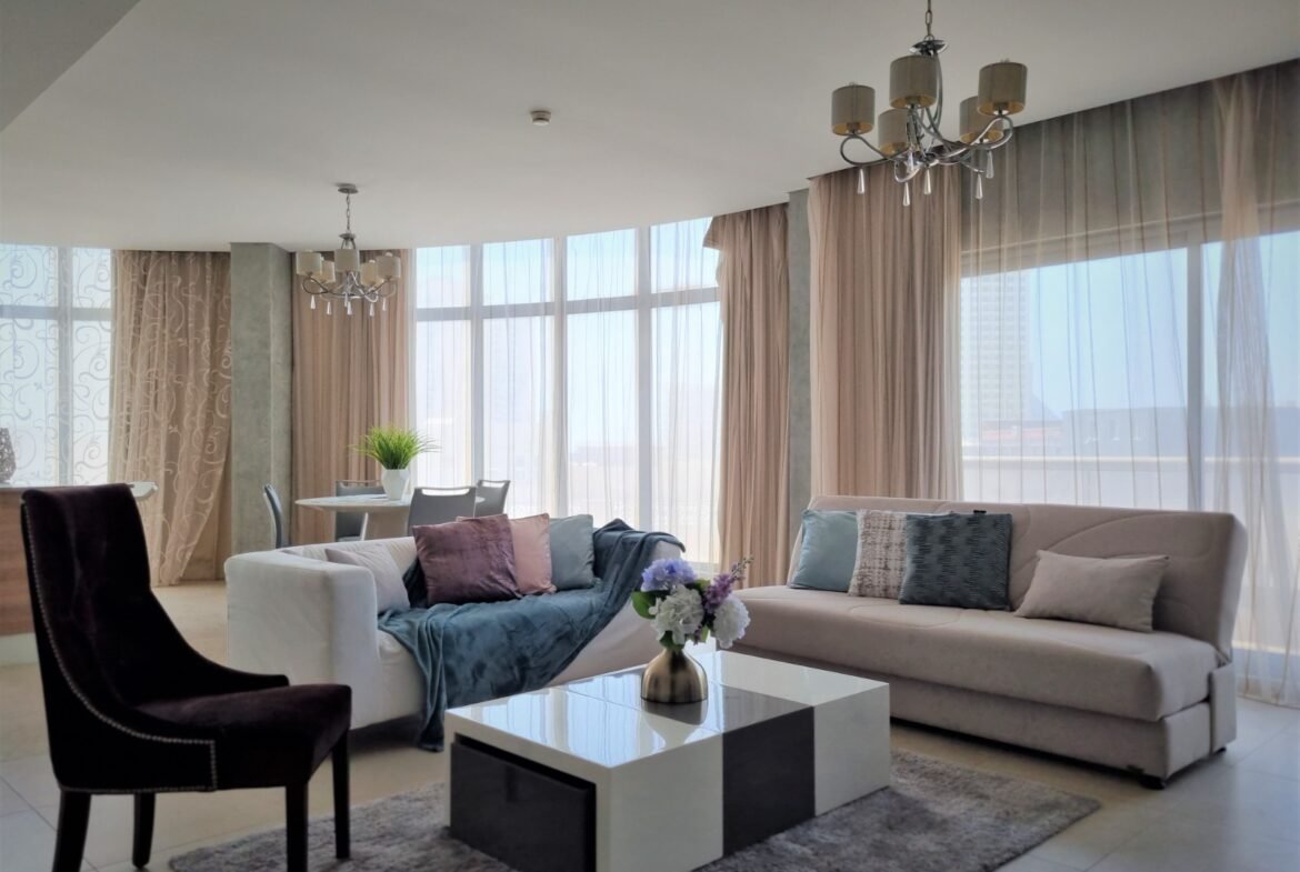 Exclusive Sea-View 1-Bedroom Apartment In Heart of Amwaj.