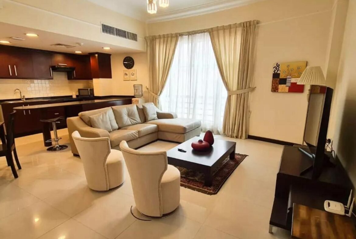 Sea-View Luxury 2-Bedroom Apartment In The Downtown Seef.