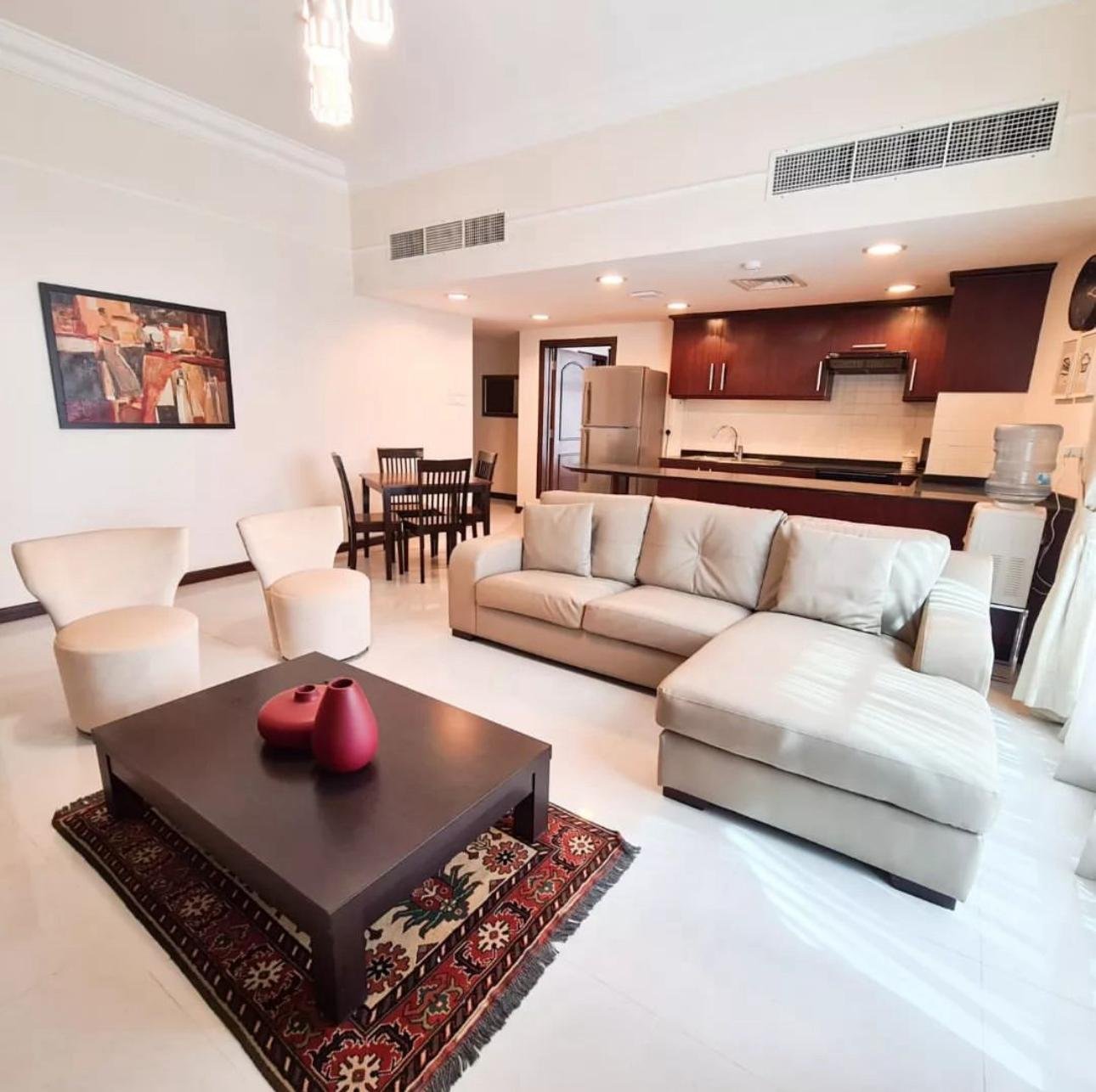 Sea-View Luxury 2-Bedroom Apartment In The Downtown Seef.