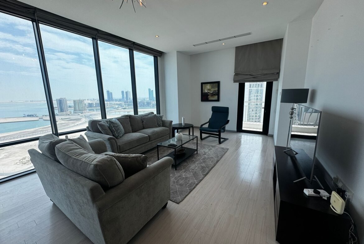 Exclusive Sea-View 2-Bedroom Apartment In The Center of Seef.