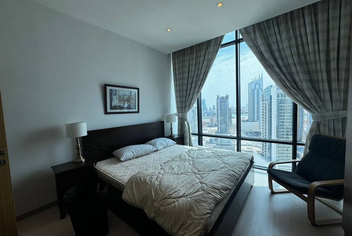 Exclusive Sea-View 2-Bedroom Apartment In The Center of Seef.