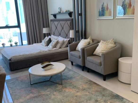 Luxury 1-Bedroom Studio for Rent in The Center Of Seef