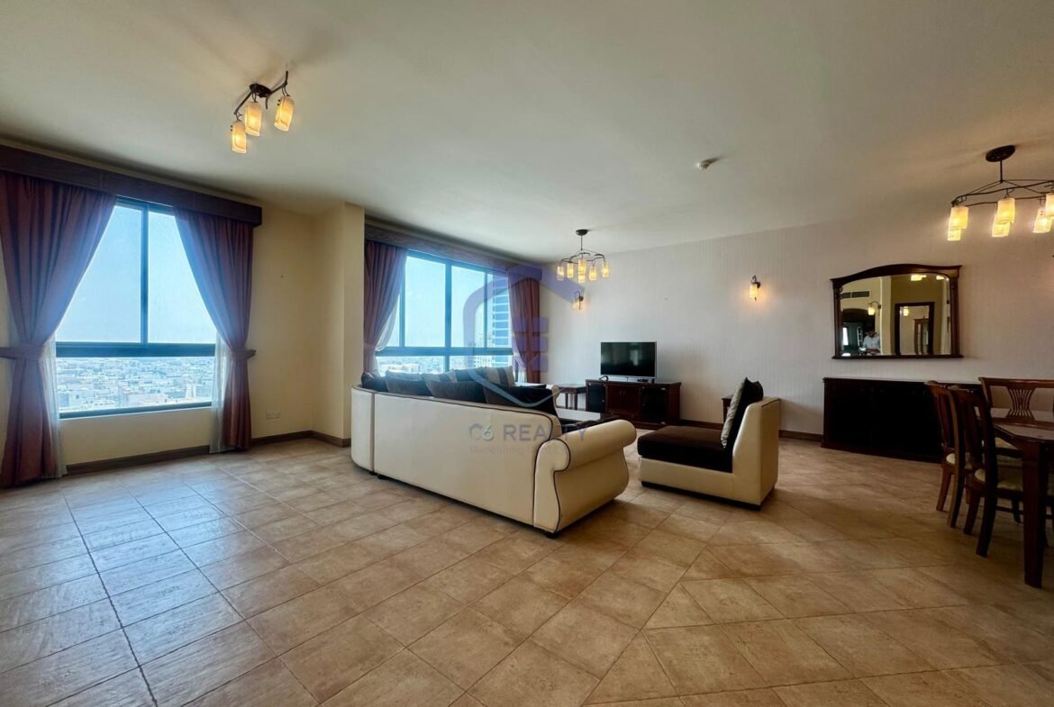 Modern CityView 3-Bedroom Apartment In The Heart of Saar