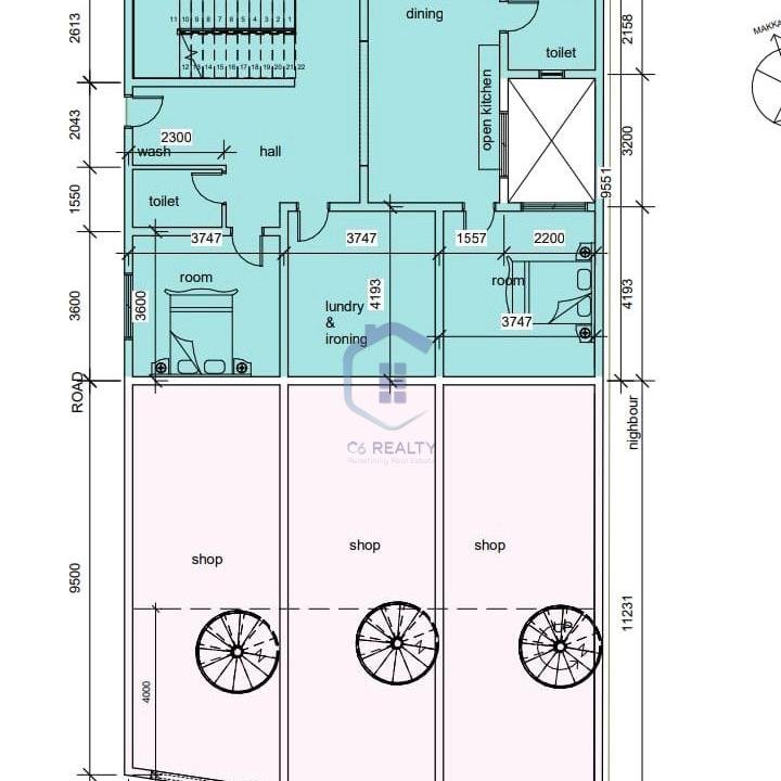Ready to move in commercial shop in center of Manama