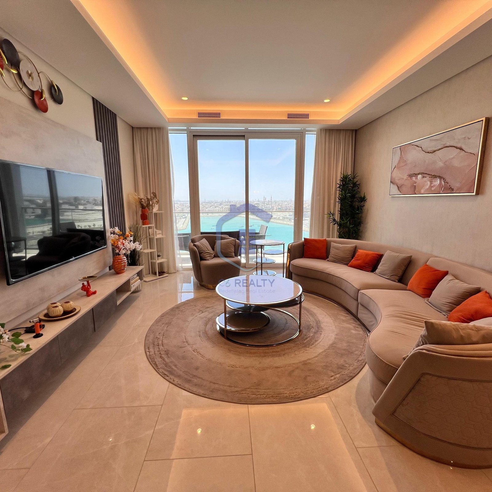Luxury SeaView 2-Bedrooms Apartment In The Heart Of Dilmunia.