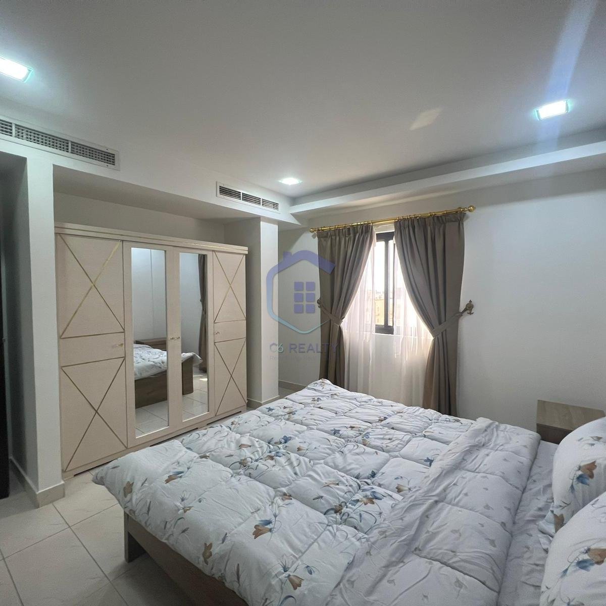 Elegant Three-Bedroom Apartment with Modern Amenities