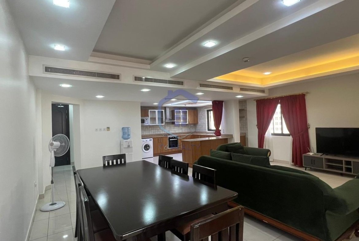Elegant Three-Bedroom Apartment with Modern Amenities