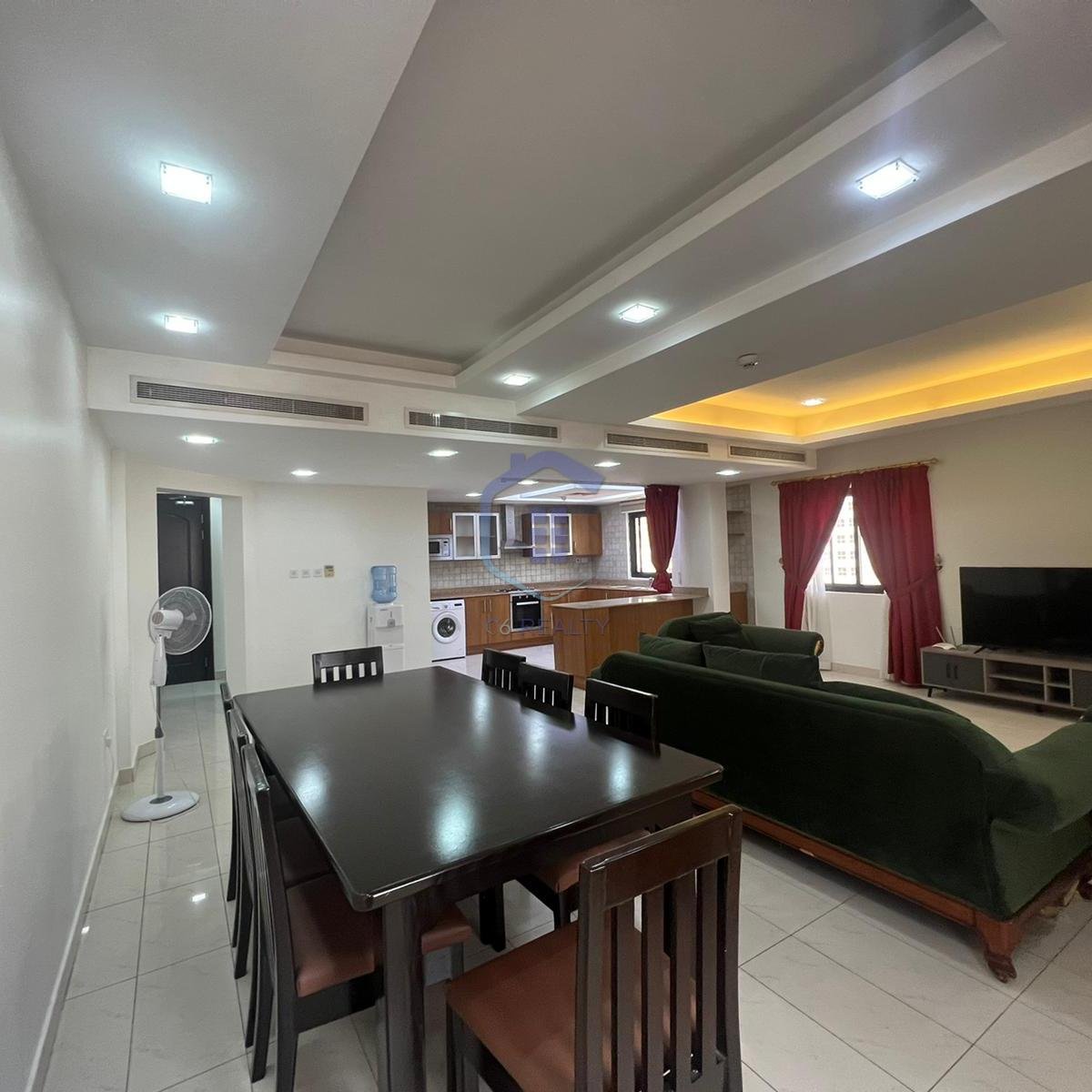 Elegant Three-Bedroom Apartment with Modern Amenities